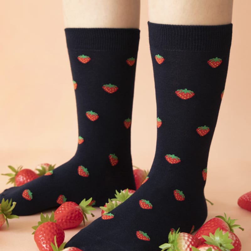 SNOOZY PI-Navy (Strawberry)