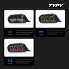 LED Taillight Assembly with Flowing Turn Signals for 15-22 Ford Mustang