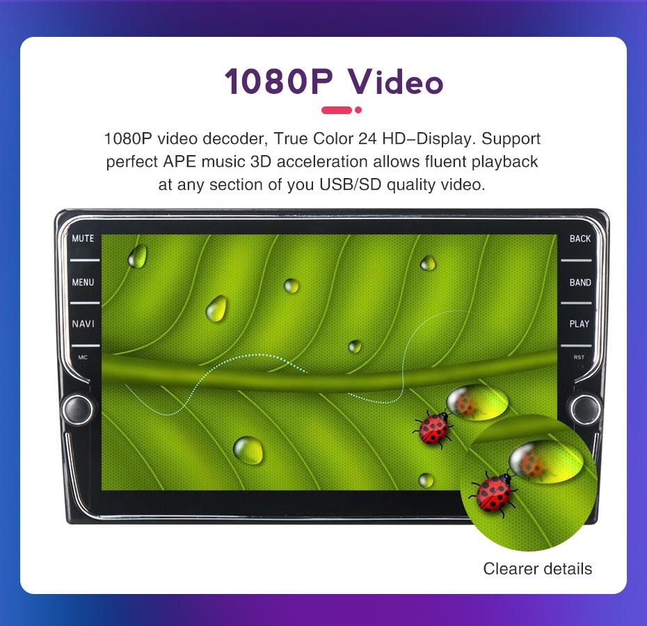 Android Central Control Screen with Wireless CarPlay for 2007-2012 Mitsubishi Lancer Models