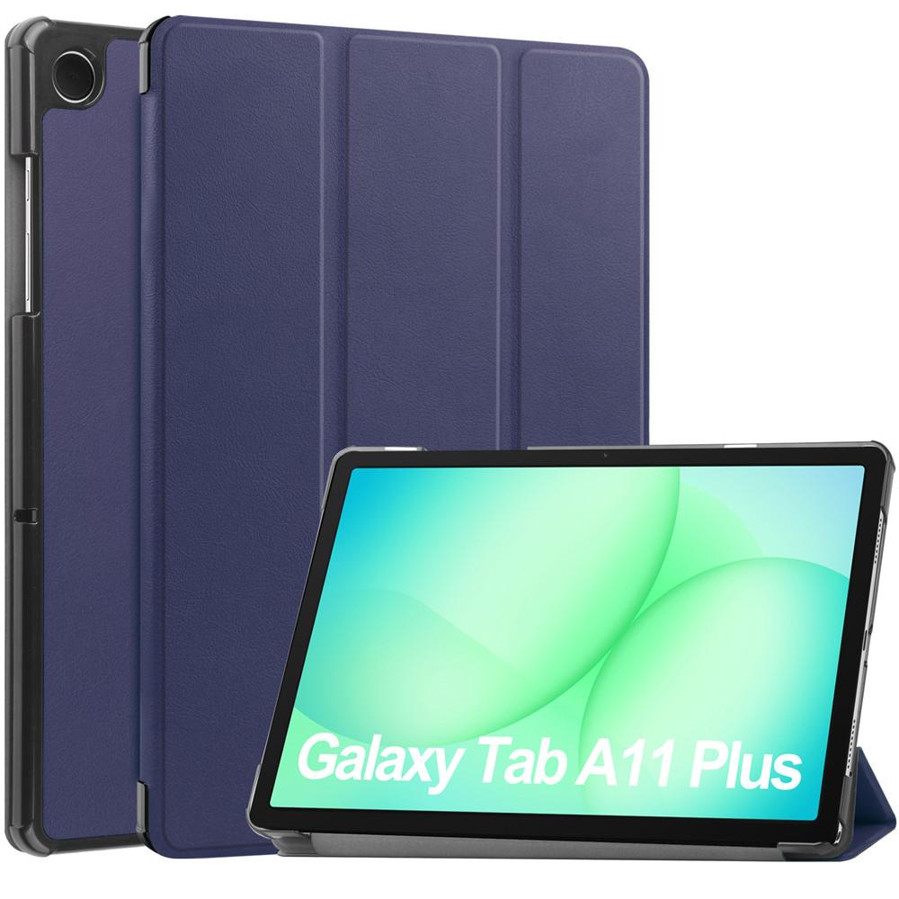 Pour Samsung Galaxy Tab A11 Plus 11 pouces Étui Pliage Magnétique Cuir PU Support Housse A11+ SM-X230/SM-X233 Housse Tablette 11 A9 plus 11inch