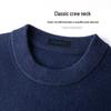 SHANSHAN Men's 100% Cashmere High Neck Sweater