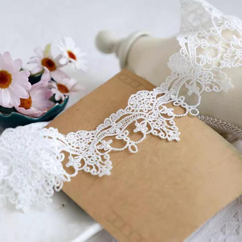 1 Yard Negru Alb Dantelă de Înaltă Calitate Accesorii Dantelă pentru Cusut Haine DIY Dantelă pentru Cusut Lățime 5cm