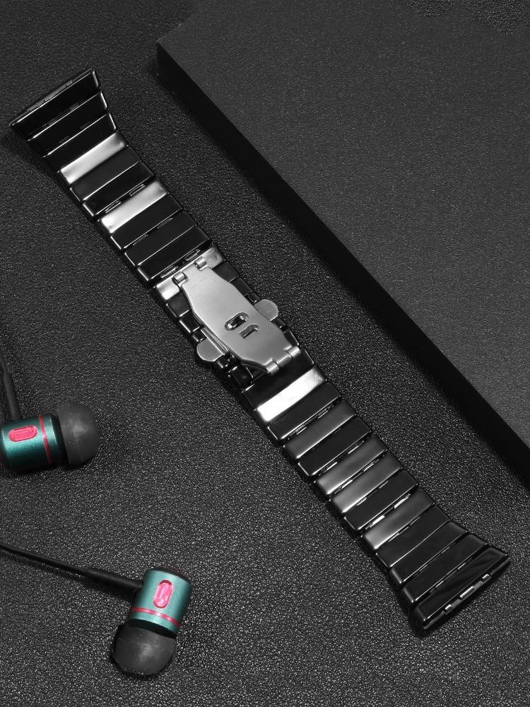 17mm 26mm 29mm Hochwertiges Keramik-Uhrenarmband Für Rado Sintra Serie Armband Schwarzes Keramikarmband Damen und Herren Uhrenkette