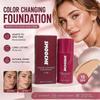 Smooche Foundation Korean, Smooche Colour Changing Foundation, Moisturizing Concealer Long-Lasting, Even Skin Tone for All Skin Types - 30ml
