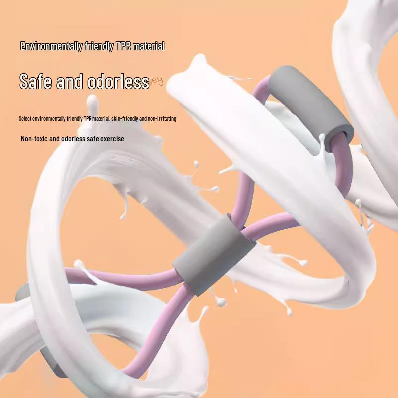 Figure 8 Resistance Band for Shoulder and Back Yoga Stretching Fitness