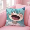 Ragna C-Crimsons Anime Cushion Cover Comfortable Reversible Pillow Cover Ideal For Car Sofa Bedroom & Beyond