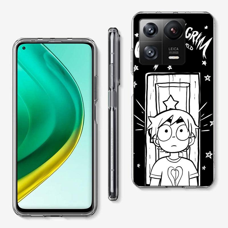 Scott Pilgrim Anime Phone Case For Xiaomi Poco F7 Ultra X7 X6 M8 M7 M6 M4 M3 Pro X4 Mi 15 15T 14 14T 12T 12S 10T Pro 12 11 Lite