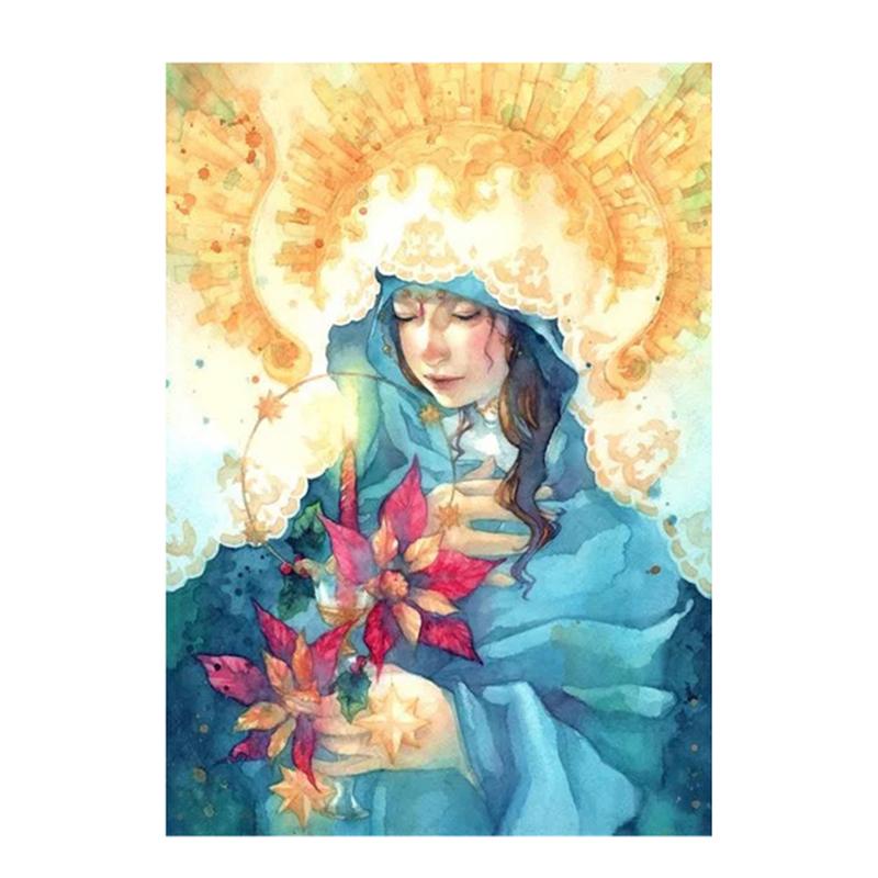 5D Diy Diamant Malerei Cartoon Porträt Gril Kreuz Stich Kit Volle Runde Bohrer Stickerei Mosaik Anime Kunst Bild Hause decor