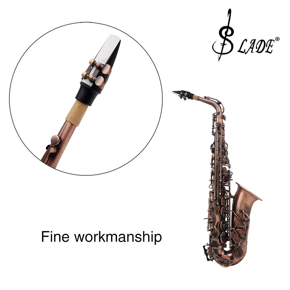 LADE Multi-Color Resin Reeds for Alto Saxophone - Professional ABS Plastic Reeds