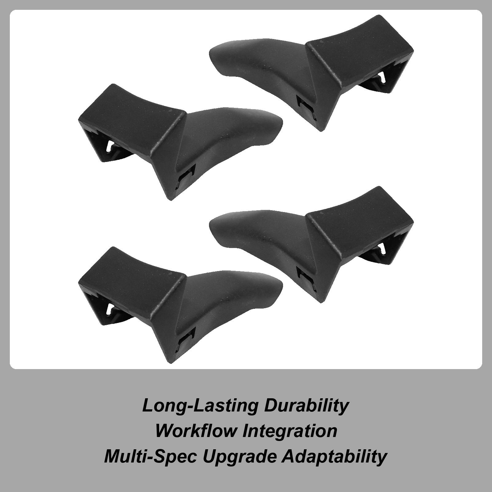 Tire Machine Accessories Wheel Changer Jaw Clamp Cover 4 Pieces Shock Resistant Tire Changer Clamp Guard For Truck SUV RV CHINA