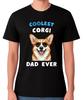 Coolest Corgi Dad Ever T-Shirt Dog Lover Father Gift Unisex Tee