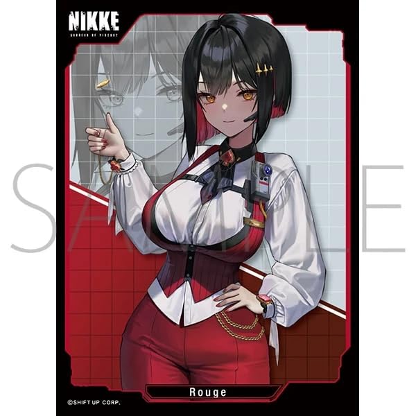 Character Sleeve Collection Matte Series Goddess of Victory: NIKKE Rouge (No.MT2049)