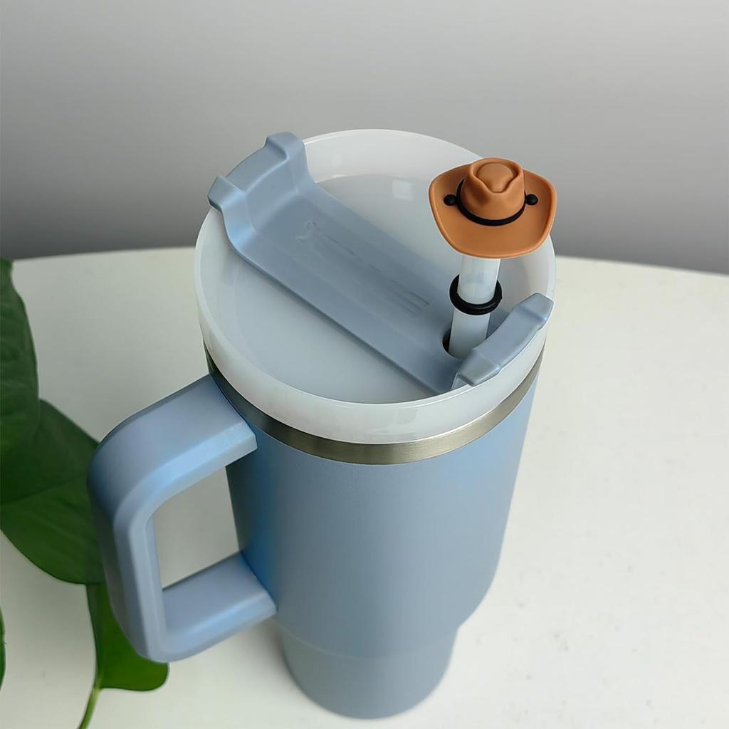 New cross-border  Stanley straw cover silicone straw cap dust cover 10mm dust cover removable