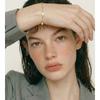 Yhpup Thin Stainless Steel Cubic Zirconia Chain Bracelet Bangle for Women Summer Delicate Aesthetic Chic Wrist Jewelry Recommend