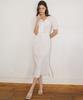 Peullobeu Wrap Draping Dress (Wh)