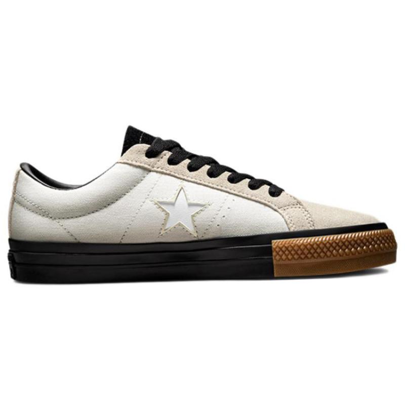 Carhartt WIP X Converse One Star Pro Pro Vintage Casual Low-Top Board Shoes Unisex White Brown