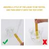 2 Confezioni da 160pz Strisce Reattive pH Carta pH Contagocce in Plastica Carta Test Acqua per Piscina Acquario Terreno