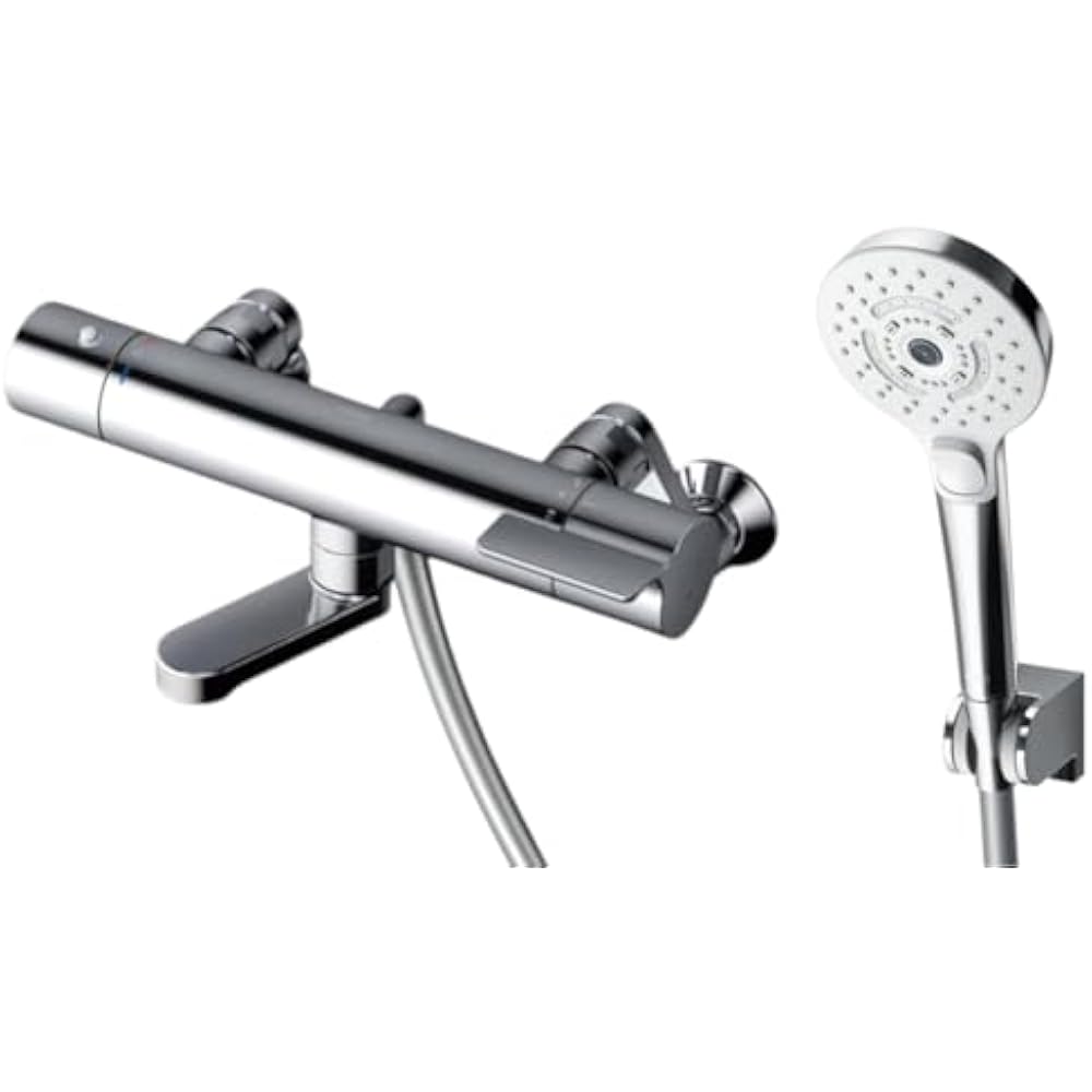 TOTO TBV03457Z Bathroom Wall Thermostat Mixer Tap 70mm Natural Care Mist Shower for Cold Regions