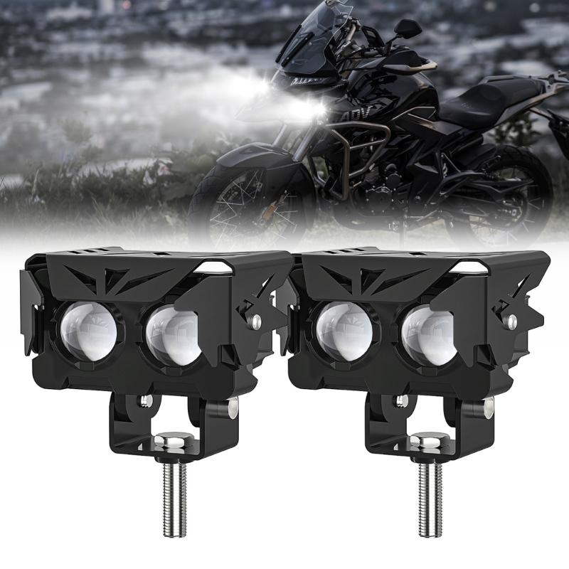 LED Offroad Lights LED Driving Pod Lights Super Flood Beam 2Pcs Led Pods Light Bar Waterproof for Motorcycles Durable