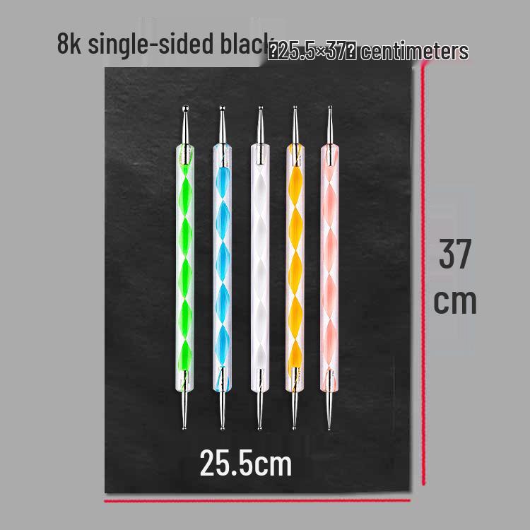 Large Single-Sided Black Carbon Graphite Paper for Non-Stick Handwriting & Cross-Stitch Tracing.
