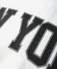 Beoteunseoul Fake Layered Lettering Print Oversized Short Sleeve T-Shirt (White)
