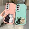 Cute Cat Soft Phone Cover Case for Samsung Galaxy A13 A52 A11 A14 A16 A12 A21s A15 A22 A23 A33 A06 A04 A53 A05 A03