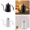 Coffee Kettle 400ml, Long Narrow Drip Teapot, Induction Cooker Kettle,