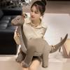 Simulation Dinosaur Plush Toy Stuffed Animal Triceratopstyrannosaurus Rexbrontosaurus Sword Dragon Soft Doll Children'S Gift