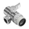 Upgrades Split Faucet Adapter with Double Function Two Way Tap Connector 360 Rotation  Sprayings for  Bathroom & Kitchen Use