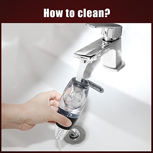 AIKARO - Automatic Wine Aerator Decanter with Filter, Stand & Corkscrew (Set)