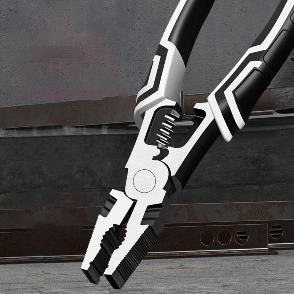 Flat/Pointed Mouth 9-inch Wire Plier Labor-Saving Wire Stripper Household Vise Pliers  Electrician