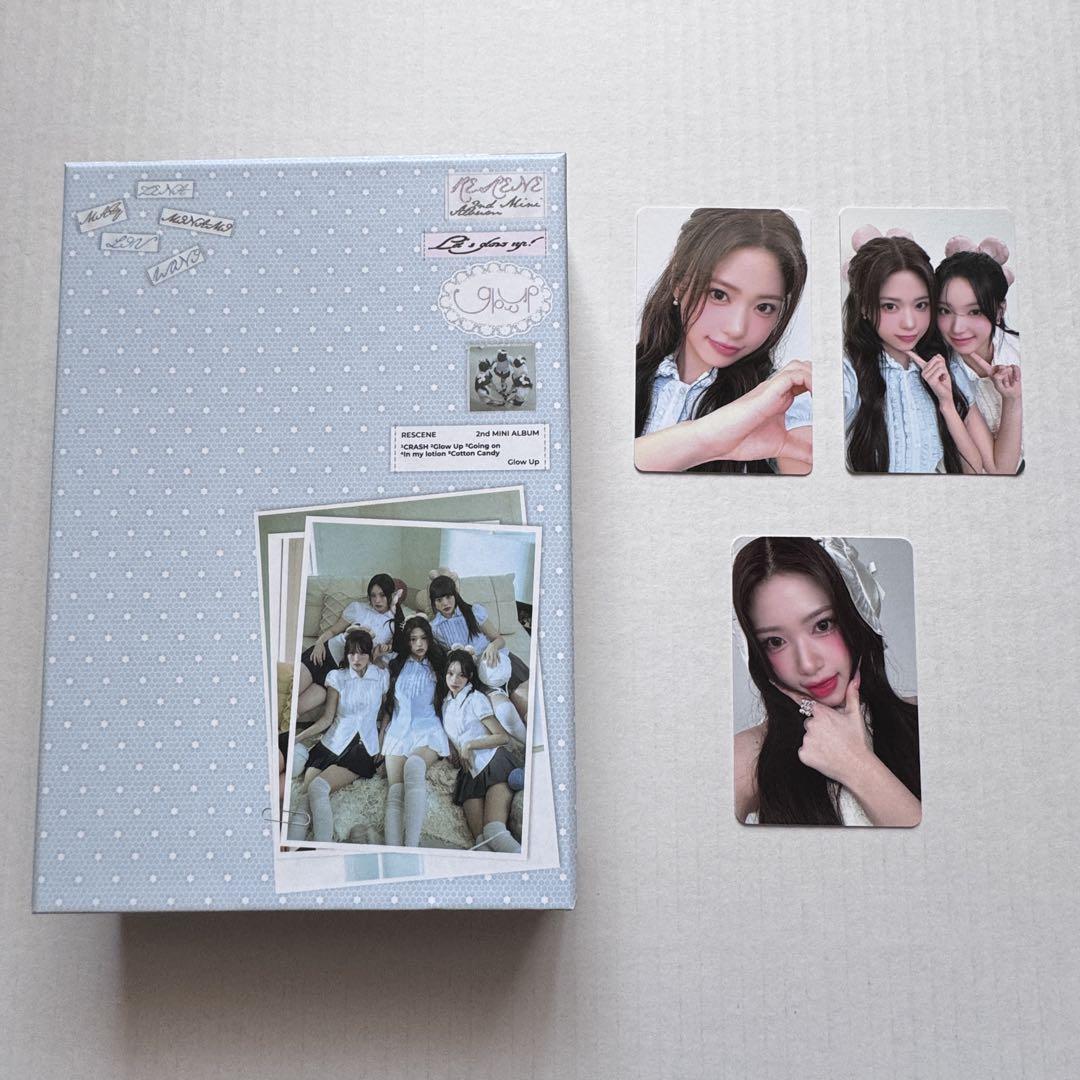 

[USED] RESCENE Glow Up Album Zena Set
