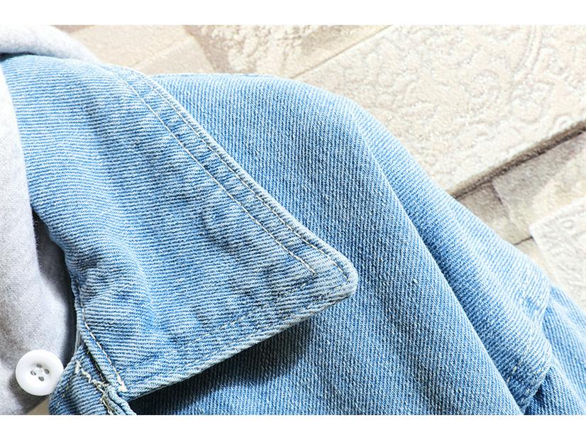 Hooded Denim Jacket: 2023 Korean Style, Color Block, Plus Size, Unisex, Loose Casual Outerwear.