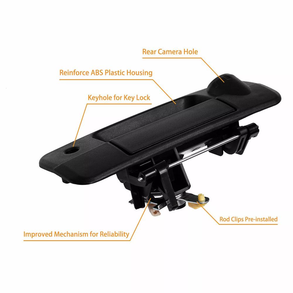 Türgriff mit Loch für Rückfahrkamera, Kompatibel mit 2007-2013 Toyota Tundra (69090-0C051)