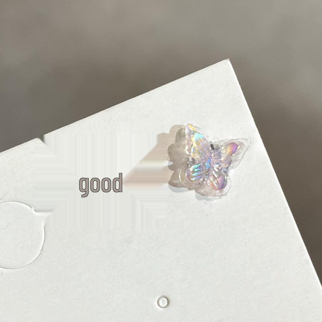 Sweet Camellia No-Piercing Magnetic Butterfly Earrings for Women