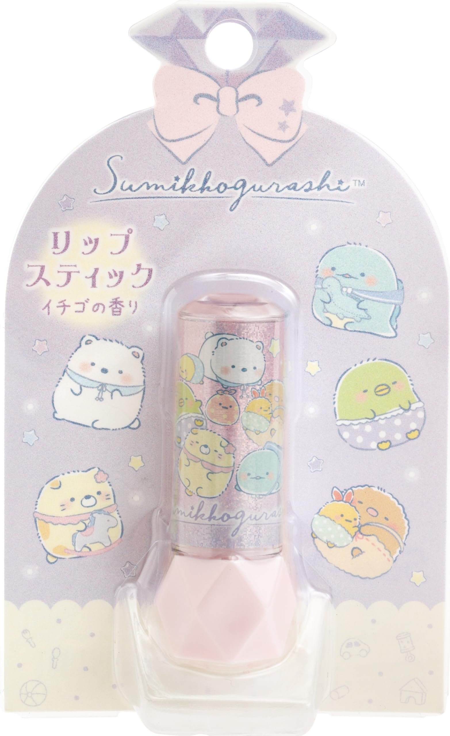 FE45503 Губная помада Sumikkogurashi с ароматом клубники