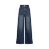 JZ Anna Co. Women's Retro Washed Straight Leg Denim Jeans