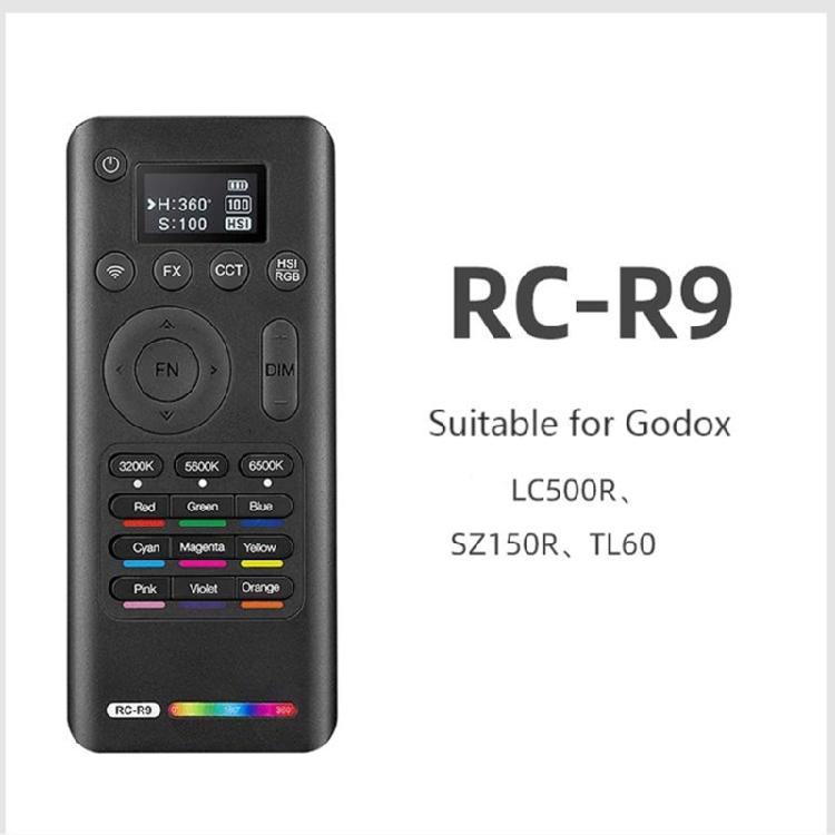 RCA6/R9/A5II Wireless Remote Control Photography LED Lights Remote Repalcement