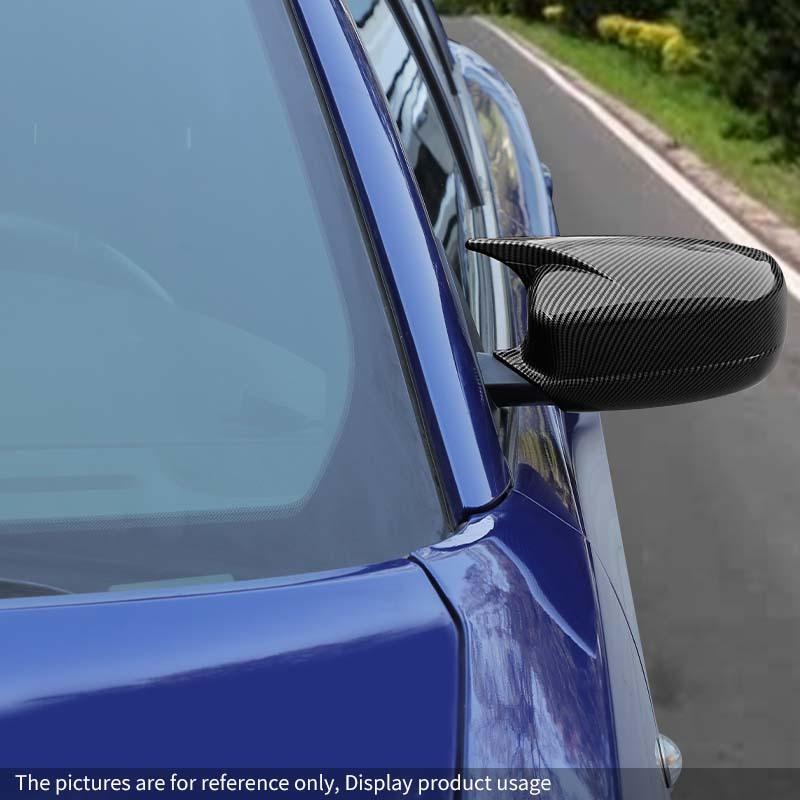 Car Rearview Mirror Decorative Frame Cover For Dodge Charger 2010 Up Car Exterior Accessories , ABS Plastic