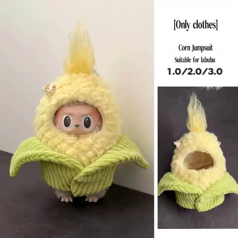 

15см/17см The Monsters Wacky Mart Для Labubu V1 V2 V3 Поколения Одежда Таракана Ручной Работы Костюм Темпуры Одежда для Куклы бездна