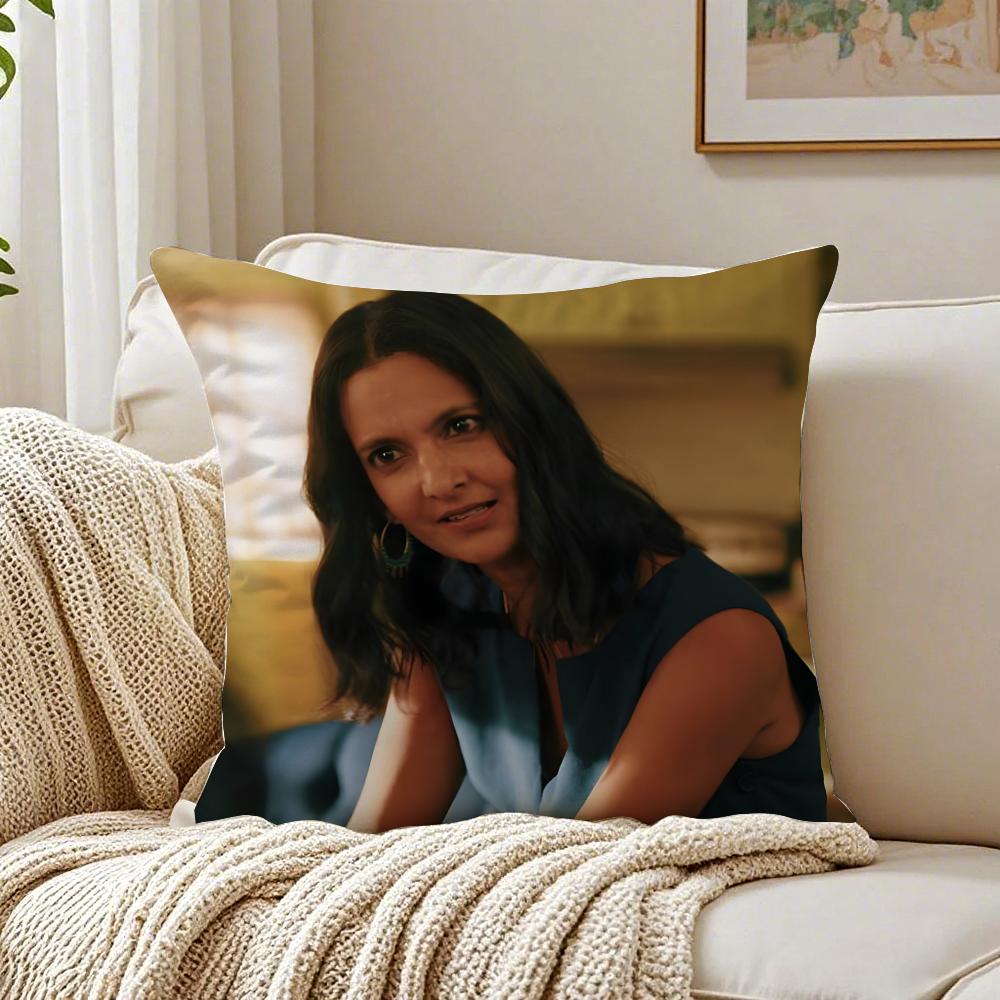NNalini Vishwakumar TV Character Cushion Cover Pillowcase Antidustmite living Room Sofa Decor Cushion Room