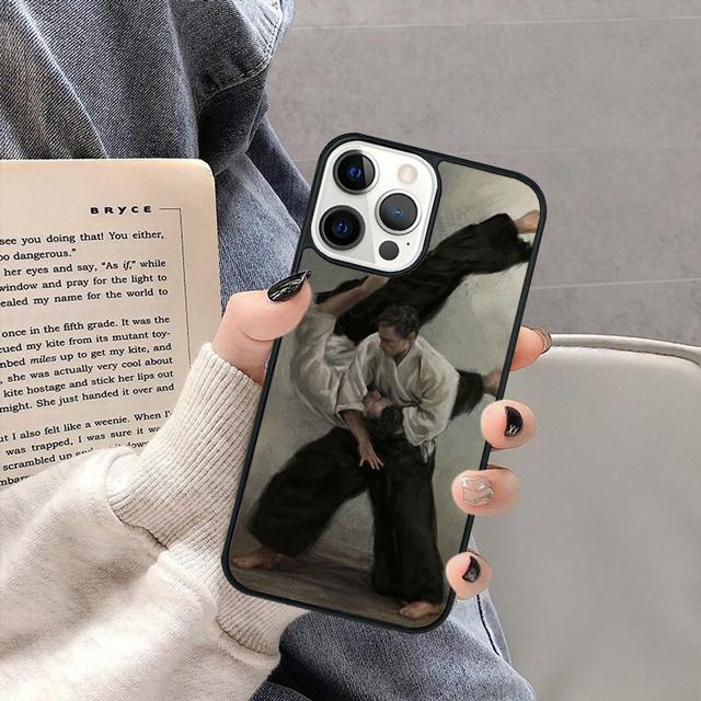 Oyama Kyokushin Karate Kung Fu Phone Case Cover for iPhone 17 Air 16 16e 15 13 14 11 12 Pro Max Plus Coque Fundas