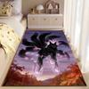 Dark Nine-Tailed Spirit Fox Suitable As a Non-slip Mat for the Living Room or Bedroom Sofa