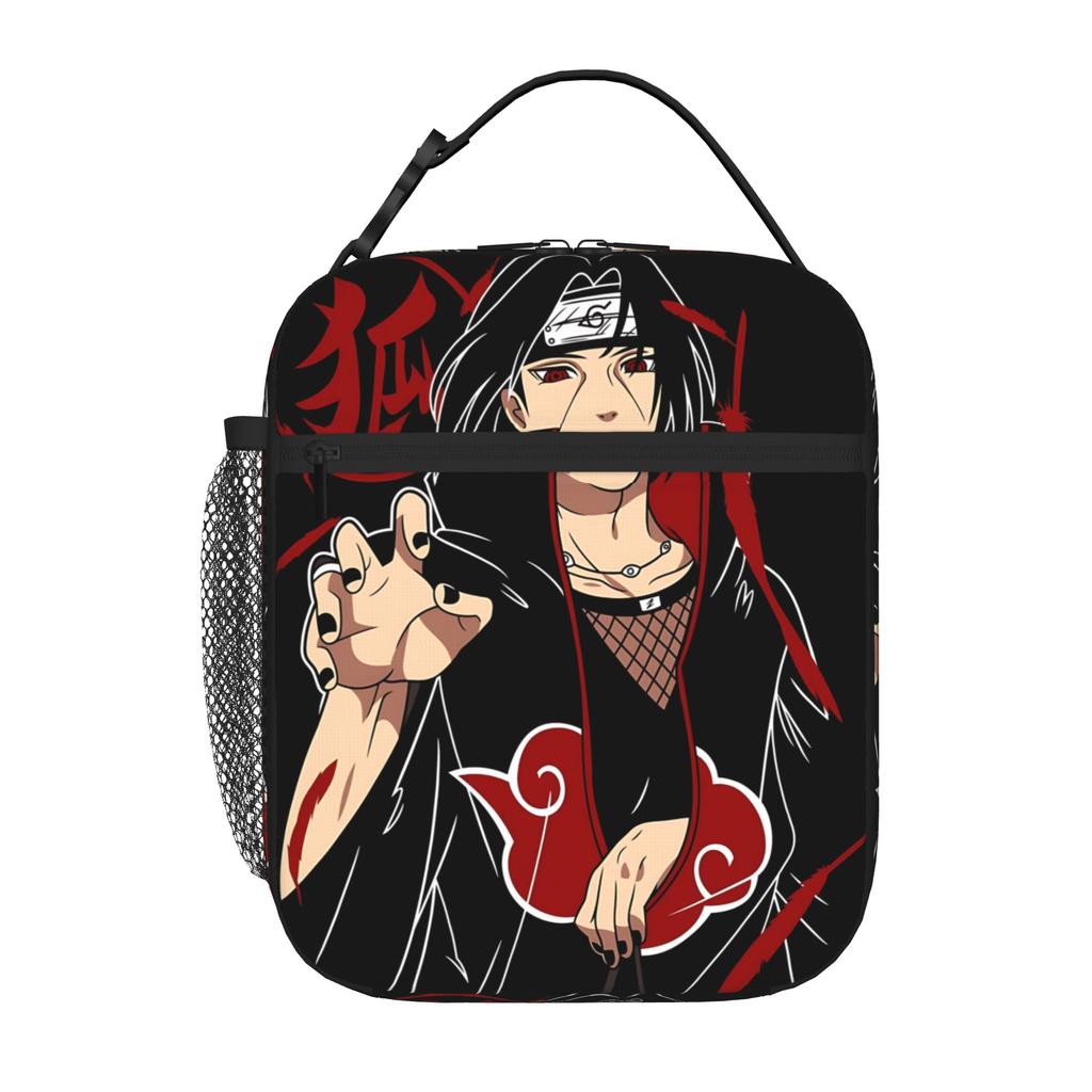 Naruto Anime Comic Isolierte Lunchtasche Eisbeutel Reisbeutel bolsa Student Bento Lunch Handtasche Isolierung