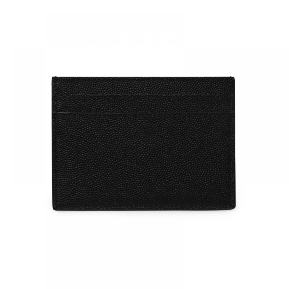 Saint Laurent Cassandra Monogram Caviar Black Cardholder Bty0u 485631