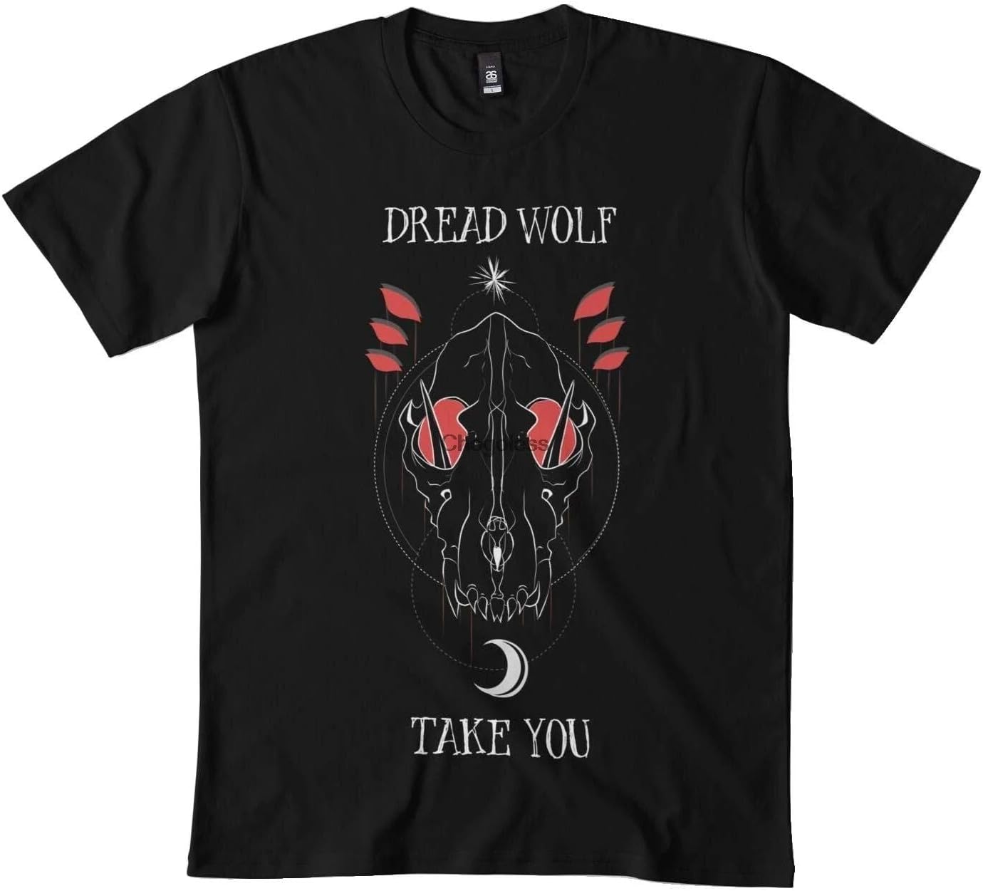 Dread Wolf Take You DMN t Shirt bl Black XL чёрный