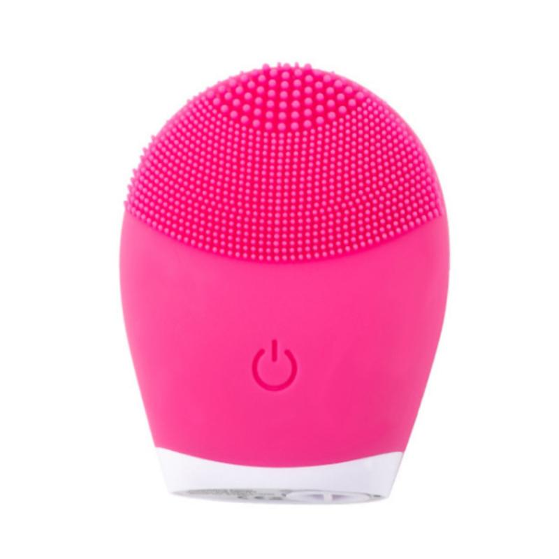 Silikonový čistící kartáček Elektrické zařízení na čištění obličeje Čisticí prostředky na pleť Sonické vibrační čisticí nástroje Masážní zařízení na obličej