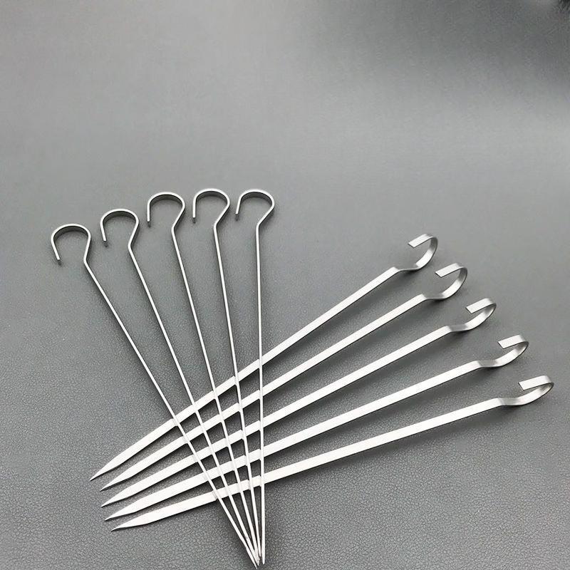 ZISIZ Stainless Steel BBQ Roaster Hooks