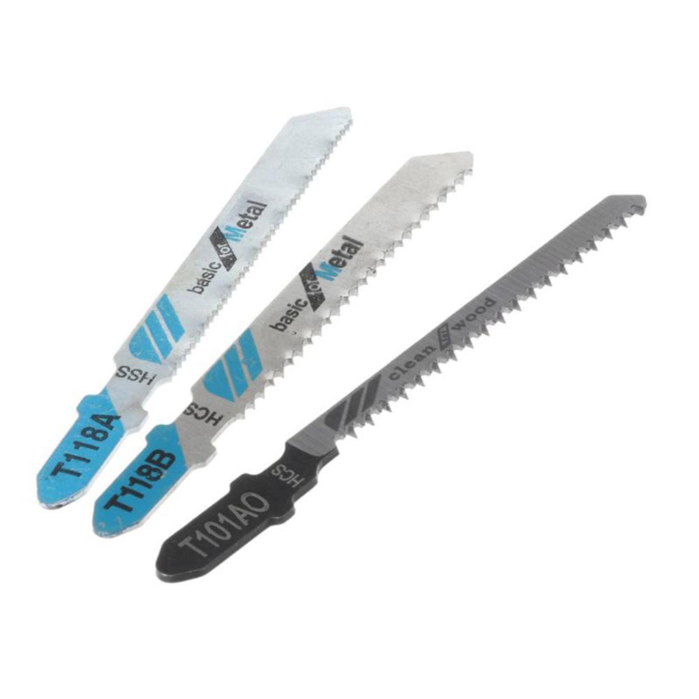 10pcs Electric Saw Blades Jigsaw Blades For Woodworking Metal Plastic Machines Curved Saw Blade Woodworking Accessories