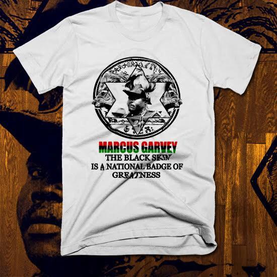 

Marcus Garvey T-Shirt Black History Month African Civil Rights Activist New tee S